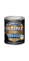 Hammerite Ultima Premium ochranná barva na kov, matná, dopravní bílá, 750 ml