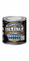 Hammerite Ultima Premium ochranná barva na kov, matná, dopravní šedá, 250 ml