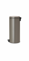 Brabantia pedálový odpadkový koš NewIcon 30 l Platinum