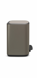 Brabantia pedálový odpadkový koš Bo 11 + 23 l Platinum