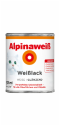 Alpina White lesklý bílý lak 125 ml