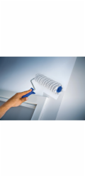 Disperzní váleček LUX-TOOLS 18 cm polyesterový šedý texturovaný krátký vlas