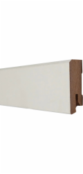 Soklová lišta bílá a černá Cubica 50 bílá 18 mm x 50 mm délka 2400 mm