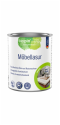 Biopin mořidlo na nábytek křída bílá 0,375 l