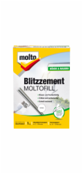 Molto Blitzzement Moltofill Práškový tmel do exteriéru a interiéru bílý 1 kg