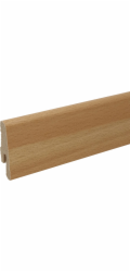 Moderní soklová lišta 40, světlý buk, 40 mm x 18 mm, délka 2400 mm