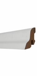 Soklová lišta Classic 40 Bílá 22 mm x 40 mm Délka 2400 mm