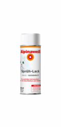 Alpina Alpina bílá barva ve spreji 400 ml saténový finiš