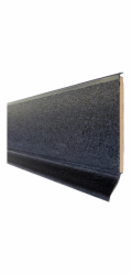 Soklová lišta System 9 s jádrem černá 60 mm x 14 mm délka 2550 mm