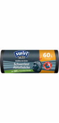 Swirl® Professional Odpadkové pytle pro vysoké zatížení 60 l, 12 kusů