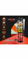 Montážní lepidlo Pattex "Lepidlo místo vrtačky" High Tack 440g kartuše bílá