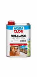 Lak na dřevo Aqua Clou Transparentní saténově matný 250 ml