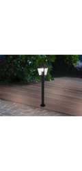 Venkovní chodníkové světlo Vigevano černé