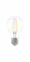 LED žárovka Eglo E27, tvar žárovky, 4 W, teplá bílá, 470 lm, 10,5 x 6 cm (V x Š)