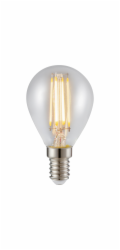 LED žárovka E14 kulatá 4,2 W 2 ks teplá bílá 470 lm 8 x 4,5 cm (V x Š)