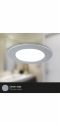Briloner 3dílná sada LED zapuštěných koupelnových bodových světel IP65 Stmívatelné RGB CCT Chrom-matné
