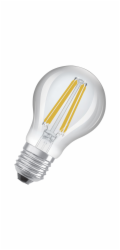Žárovka Osram LED E27, tvar žárovky 8,2 W, 1521 lm, čirá, teplá bílá, 10,5 x 6 cm
