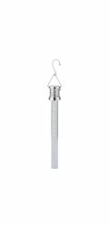 Solární závěsná LED tyč zelená O 3 cm x 22 cm