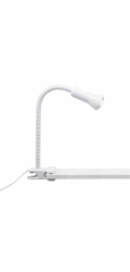 Stolní lampa Füssen bílá