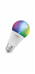Žárovka Osram Matter E27, tvar žárovky A75 RGB, 9,5 W, 1 055 lm, 11,2 x 6 cm