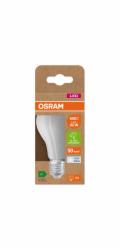 Žárovka Osram LED E27, tvar žárovky, 3,8 W, 806 lm, matná, studená bílá, 10,5 x 6 cm