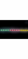 Chytrý LED pásek MegaLight Bluetooth RGB IC/CCT 3 m Tuya