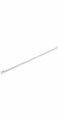 LED světelný pásek, sklo, bílý, 24 W, 4000 K, 152,5 x 3 x 5,5 cm, IP20