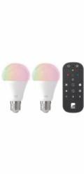 LED žárovky Eglo ve tvaru žárovky E27, sada 2 kusů s dálkovým ovládáním, 9 W, 806 lm