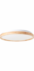 Brilantní LED stropní svítidlo Alson 48 cm dřevobílé FSC®