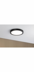 LED panel Paulmann Abia kulatý O 300 mm 22 W, 2 700 K, 3200 lm matně černý