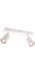 Brilantní LED stropní bodové světlo Taio 2-světlo bílé 35,5 cm