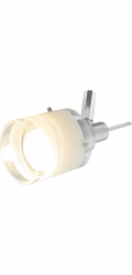 Stropní LED bodové svítidlo Asola se 3 žárovkami, matný nikl, 3xGU10 3,5W teplá bílá, 370lm, 34cm
