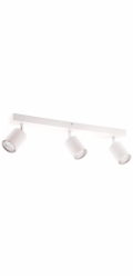 Brilantní LED stropní bodové světlo Taio 3 žárovky bílé 52,5 cm