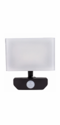 REV Ritter LED bodové světlo Supra 20W 1600lm 4000K s detektorem pohybu IP54 Antracit