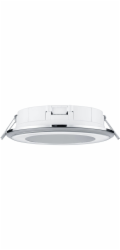 Trio LED zapuštěné bodové světlo Aura 10W 1040 lm Chrom