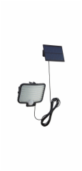Solární LED venkovní reflektor s pohybovým senzorem 5 W 550 lm