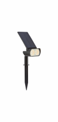 Solární bodové světlo Cosenza LED 35 cm x 19,5 cm x 9,5 cm černé