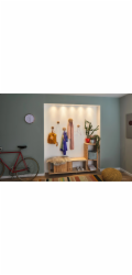 Paulmann Nova mini LED zapuštěné svítidlo, otočné, 3x4W, 2700K, kartáčované železo, 230V