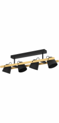 Stropní LED svítidlo Eglo Hornwood Z CCT 14 cm x 16 cm x 78 cm, černobílé