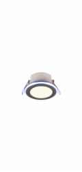 Trio LED zapuštěná světla Argus 1 světlo chrom O 8,2 cm