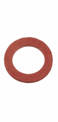 Kirchhoffovo těsnění šroubového spoje, vulkanizované vlákno, 18 mm x 24 mm x 1,5 mm, červené, 3 kusy