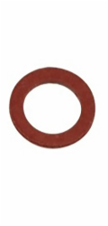 Kirchhoffovo těsnění šroubového spoje, vulkanizované vlákno, 9 mm x 14 mm x 1,5 mm, červené, 4 kusy