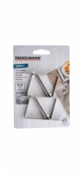 Klipy na ubrusy Fackelmann, 4 kusy, nerezová ocel