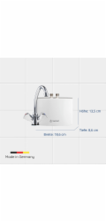 Malý průtokový ohřívač vody SaniSelf KDU Hydraulický 3,5 kW