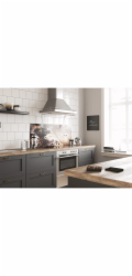 Zadní panel s ochranou proti stříkající vodě WandArt easy 120 x 58,5 cm na kávová zrna (D3122P BRIL) FSC®