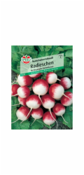 Ředkvičky Sperli "Kulaté, napůl červené, napůl bílé"