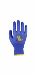 Dětské pracovní rukavice W+R Industry KHS 2 modré, velikost 5