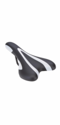 Sedlo na horské kolo Selle Royal, černé a bílé