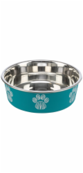 Miska Jollypaw, nerezová ocel/plastové pouzdro, O 21 cm, 1,5 l, nerezová ocel