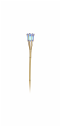 Zahradní svítilna s LED a vůní citronely